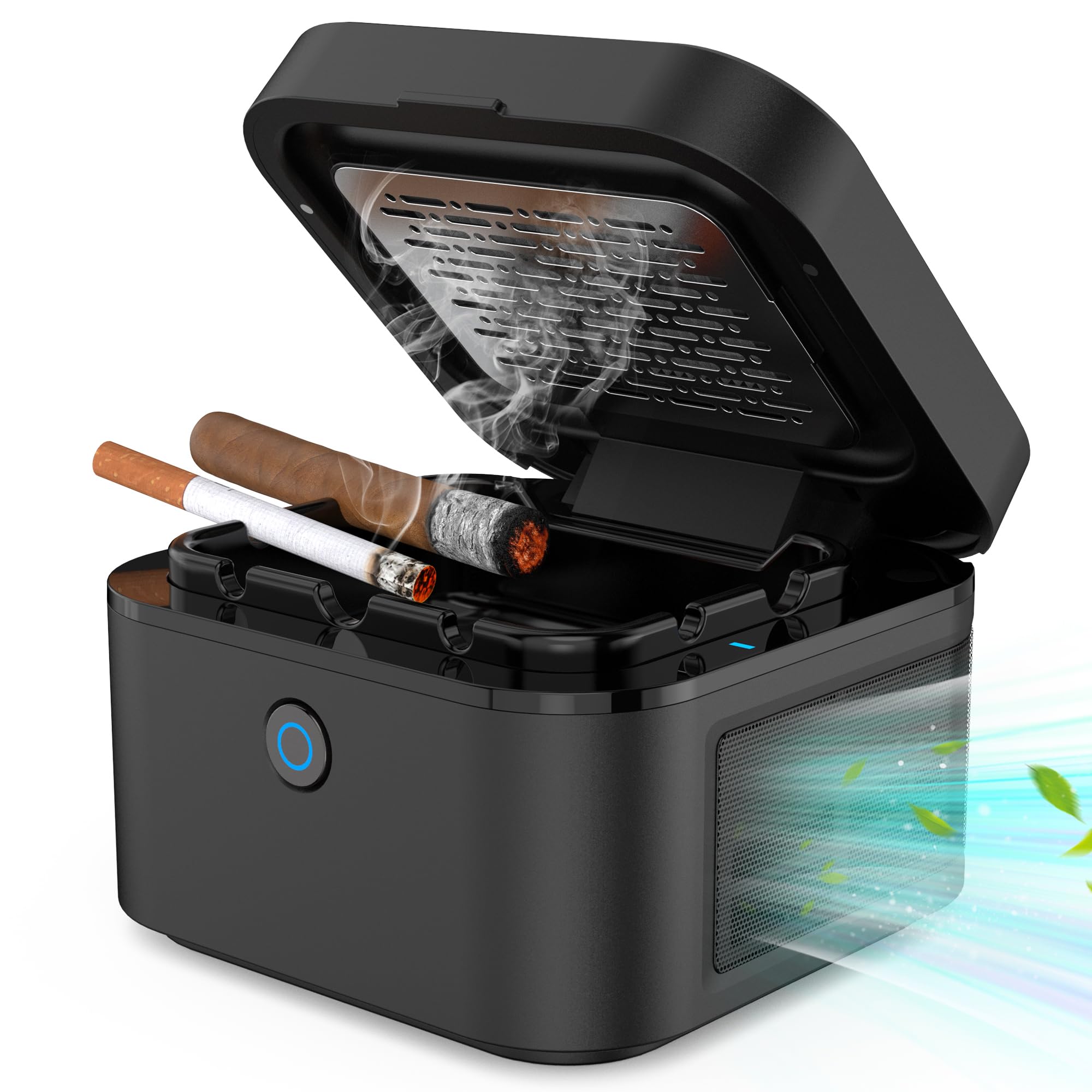 小物入れ  ECONOMICS EXPERIMENT ashtray Amazon.com: Portable Smokeless Ashtray with Lid,Mini Smell Proof